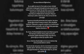 Ekvator’da saldırıya uğradığını paylaşan...