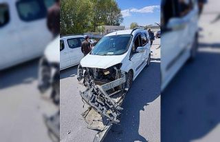Erciş’te trafik kazası, 1 yaralı