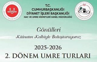 Erzurum’dan umre turları başladı