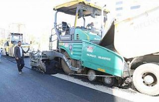 Esentepe mahallesinde asfalt çalışması yapıldı