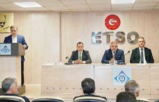 ETSO Meclisi yoğun gündemle toplandı
