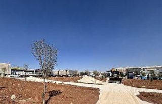 Eyyübiye Belediyesi’nden yeni yeşil alan çalışması