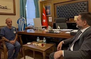 Fenomen çobandan Başkan Uçar’a çat kapı ziyaret