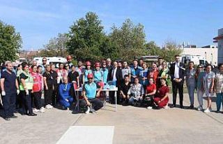 Fethiye Devlet Hastanesi’nde Afet Tatbikatı gerçeğini...