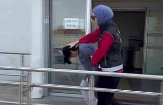 Firari hükümlü kadın hurdalıkta yakalanıp cezaevine...