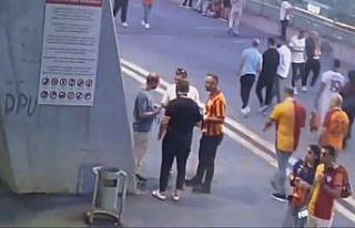 Galatasaray - Rizespor maçında usulsüz seyirci...