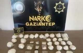 Gaziantep’te 2 kilo metamfetamin ele geçirildi:...