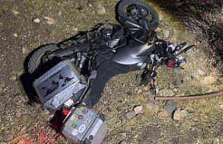 Gaziantep’te motosiklet ineğe çarptı: Sürücü...