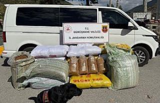Gümüşhane’de kaçak tütün operasyonu: 530 kilo...