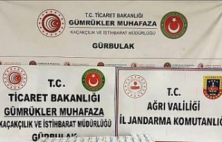 Gürbulak’ta 2 bin 450 adet uyuşturucu hap ele...