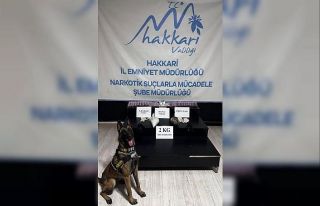 Hakkari’de 26 kilo 530 gram uyuşturucu ele geçirildi