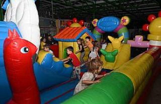 Halıkent’te yaz akşamı sinema keyfi