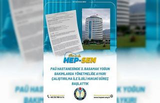 Hemşireler PAÜ Hastanesi’ne mevzuata aykırılık...