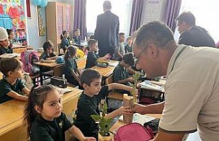 ’Her çocuk bir fidan, ilk ders yeşil vatan’...