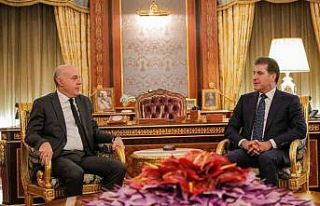 IKBY Başkanı Barzani, Türkiye Dışişleri Bakanlığı...