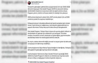 İletişim Başkanı Duran: "Orta Vadeli Program,...