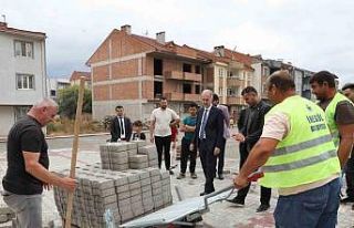 İnegöl’de 43 araçlık otopark yapımında sona...