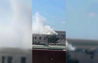 Kapıkule Gar Binası’nda yangın paniği
