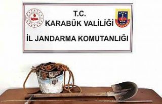 Karabük’te izinsiz kazı yapan 2 kişi suçüstü...