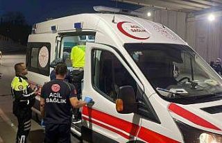 Karaman’da motosiklet kazası: 1 yaralı