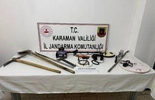 Karaman’da uyuşturucu ve ruhsatsız silahlar geçirildi:...