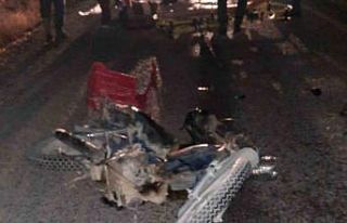 Karapınar’da otomobille motosiklet çarpıştı:...