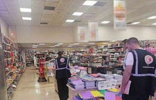 Kars’ta kırtasiyeler denetleniyor