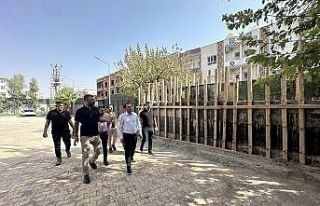 Kaymakam Partal, çalışmaları inceledi