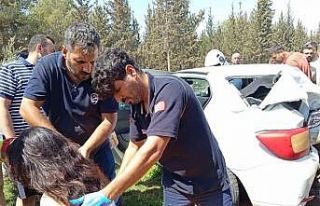 Kırıkhan’da zincirleme trafik kazası: 6 yaralı