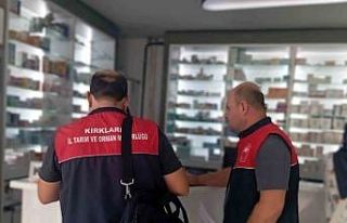 Kırklareli’nde eczanelere denetim