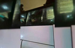 Kocaelispor taraftarlarına deplasmanda taşlı saldırı