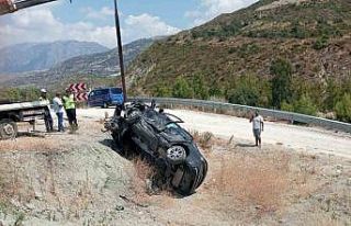 Konya-Antalya yolunda feci kaza: 1 ölü, 1 yaralı