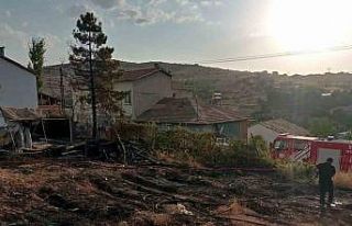 Malatya’da iki ayrı noktada bahçe yangını