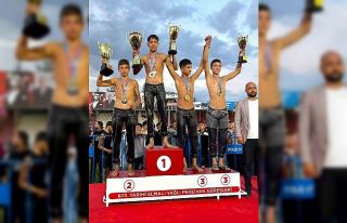 Manavgatlı sporcu Elmalı’da Teşvik 1 Boy’da...