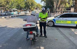 Manisa’da 747 motosiklet ve sürücüsüne ceza...