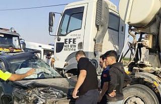 Mardin’de zincirleme trafik kazası: 7 yaralı