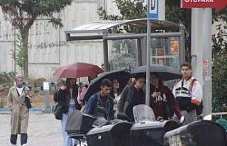 Meteoroloji uyarmıştı: Tekirdağ yağmura teslim...