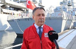 MİLGEM projesi çerçevesinde Pakistan için üretilen...