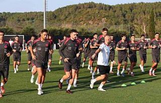 Milliler, Gürcistan maçı hazırlıklarını sürdürdü