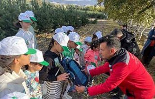 Minik orman muhafızları doğayla buluştu