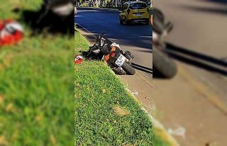 Motosikletin çarptığı yaşlı adam hayatını...