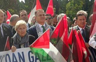 Muğla’da Gazze için Sumud Filosu’na destek mitingi