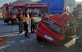 Niğde-Pozantı Otoyolu’nda feci kaza: 2 ölü,...