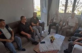 Orman Bölge Müdürü Köle, Buldan yangınıyla...