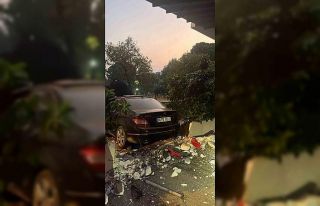 Ortalığı savaş alınana çevirdi, yara almadan...