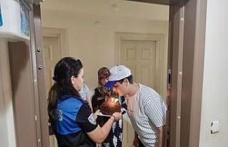 Polislerden özel çocuğa unutulmaz sürpriz