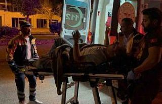 Polisten kaçan motosikletli kaza yapmış halde bulundu