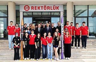 Rektör Sözen, Teknofest finalistlerini kabul etti