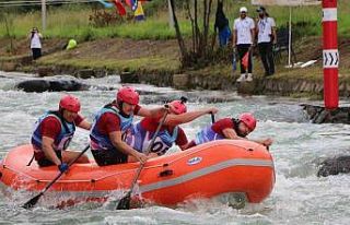 Rize’de Rafting Avrupa Kupası heyecanı yaşanıyor