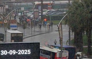 Samsun’da kuvvetli sağanak